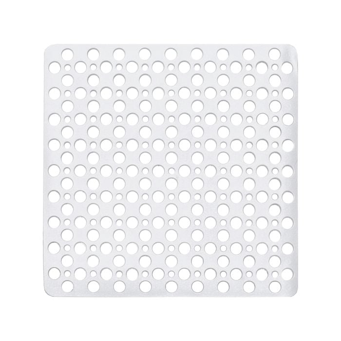 Axton 53 x 53cm White Pacific Suction Bath Mat - White
