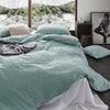 CleverPolly 100% Premium Brushed Microfibre Tufted (2Pcs) Quilt Cover Set - Sage - Super King Size