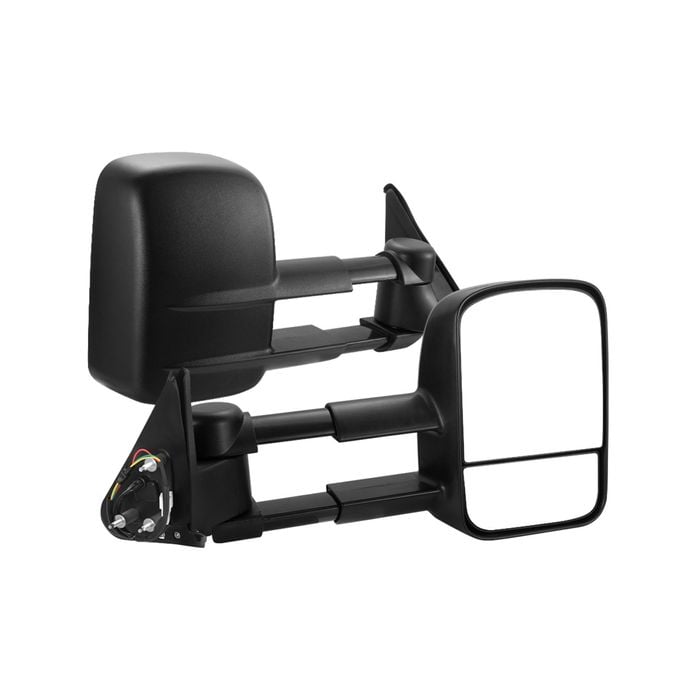 Pair Extendable Towing Mirrors for Nissan Patrol GU Y61 1997-2016