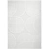 The Rug Connection Skye Leo Off White 230x160cm - Medium Pet Friendly Indoor Floor Rug