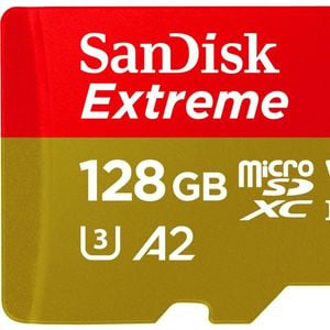 SanDisk Extreme MicroSDXC 128GB 190MB/s Memory Card