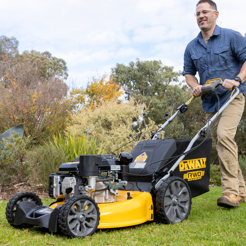 Lawn mower self propelled bunnings sale