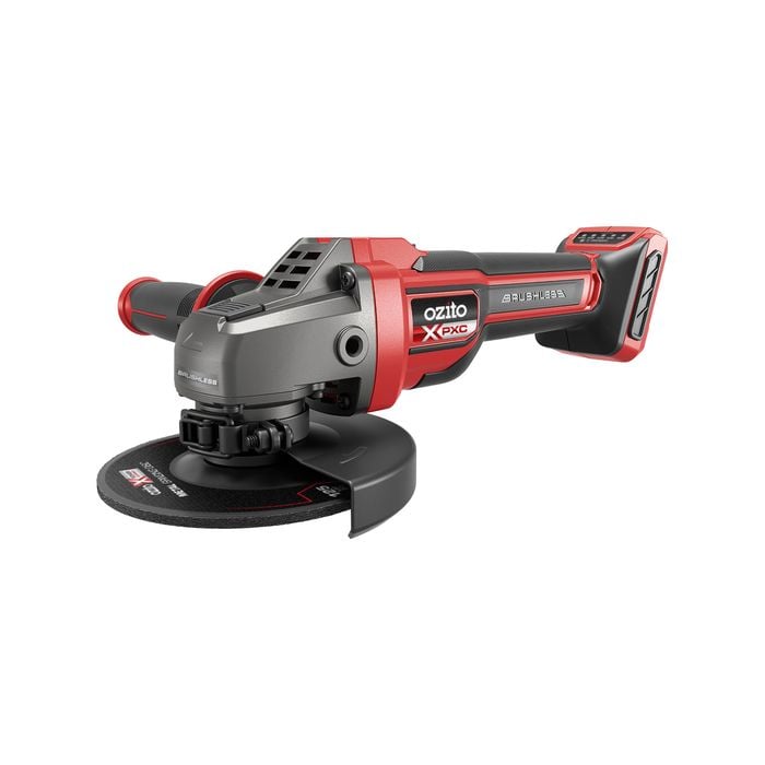 Ozito PXC 18V 125MM Brushless Angle Grinder Skin Only PXBVAGS-125