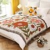 Anycozy Throw Blanket 160×220cm Minimalist Sunflower Sofa Towel Outdoor Camping Mat (Single/Double Size)