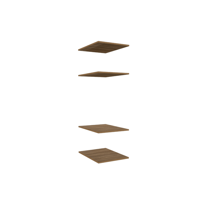 Lugna 4 Shelf Insert Kit Cove Fits 450 x 580mm Cabinet Shell