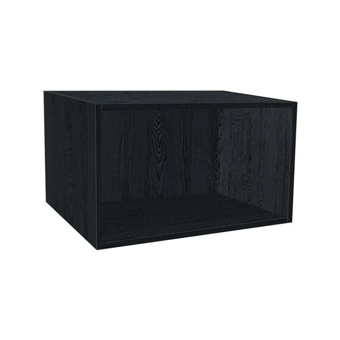 Kaboodle 360 x 500-600mm Licorice Twist Customisable Microwave Open Shelf