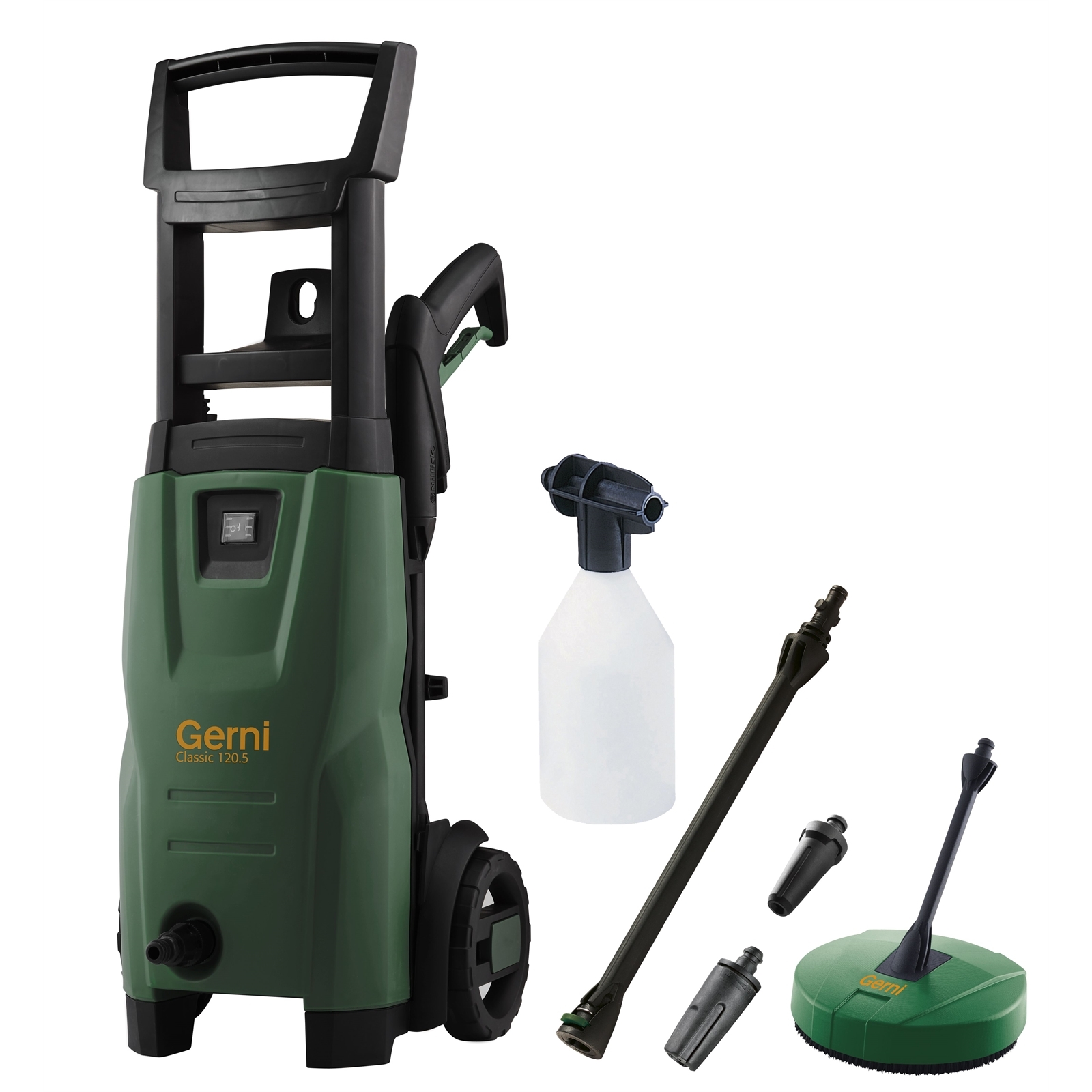 Gerni 1.4KW Classic Titan 120.4 High Pressure Cleaner thumbnail 2