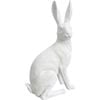 LVD Hare Resin Figurine Ornament Display Decor XL - White