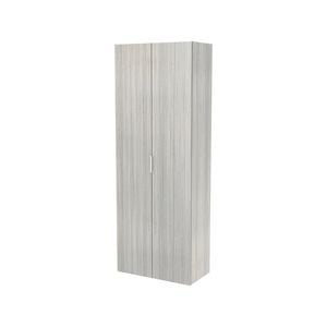 Lugna 2048 x 750 x 380mm Mist 3 Shelf 3 Drawers Double Door Storage Cabinet