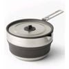 Sea To Summit Detour Stainless Steel Collapsible 1.8l Pouring Pot - Black