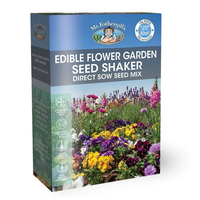 Mr Fothergill’s Edible Flower Garden Seed Shaker