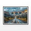 Grand Canyon State Country View  Print 100% Australian Made 90x60cm  (Poster)