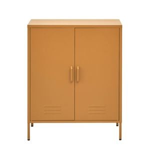 Artiss Buffet Sideboard Metal Cabinet - Sweetheart Yellow