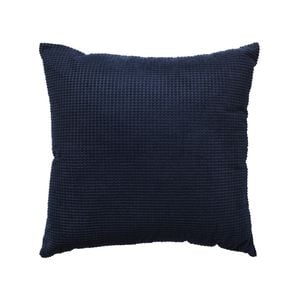 Bianca Lebron Polyester 50x50cm Cushion Square - Indigo