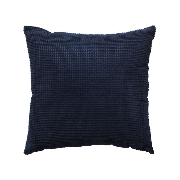 Bianca Lebron Polyester 50x50cm Cushion Square - Indigo