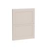 Kaboodle 600mm Cannellini Alpine 2 Drawer Panels