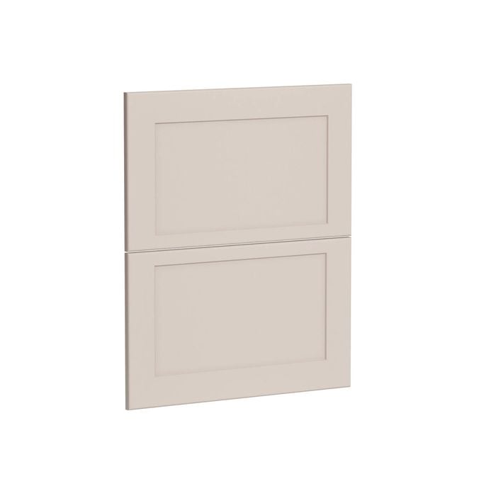 Kaboodle 600mm Cannellini Alpine 2 Drawer Panels