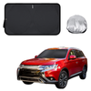 Front Windscreen Sun Shade for Mitsubishi Outlander 2012 - 2018 (ZJ/ZK/ZL) - Standard 150 x 85 cm - Black