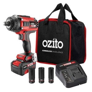 Ozito PXC Brushless Impact Wrench Kit PXBWK-4040