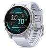 Garmin Fenix 8 Watch - Silver W Whitestone 43mm