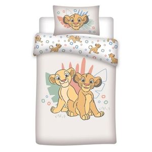 Disney The Lion King Nala and Simba Cotton Quilt Cover Set - Toddler Bed Size