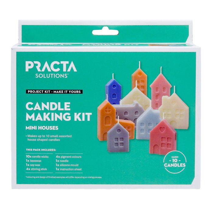 Practa Candle Making Kit - Mini Houses