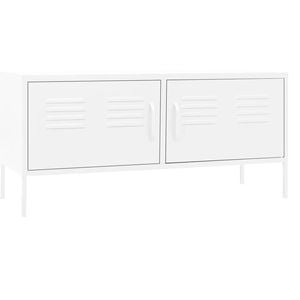 vidaXL TV Cabinet White 105x35x50 cm
