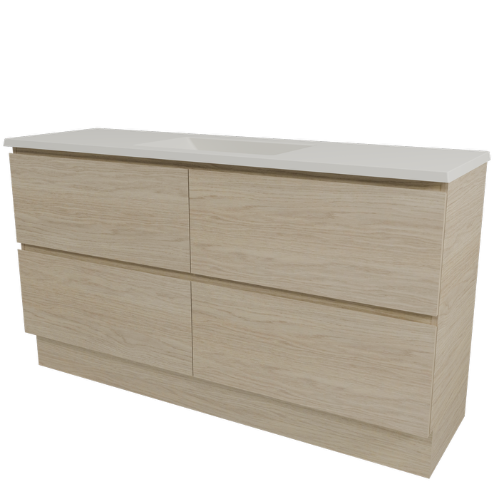 New England Joinery 1500mm Majesty Regal Top Floor Standing Vanity