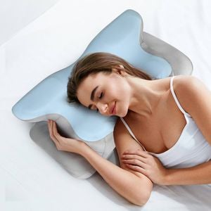 Dreamz Memory Foam Pillow - Blue