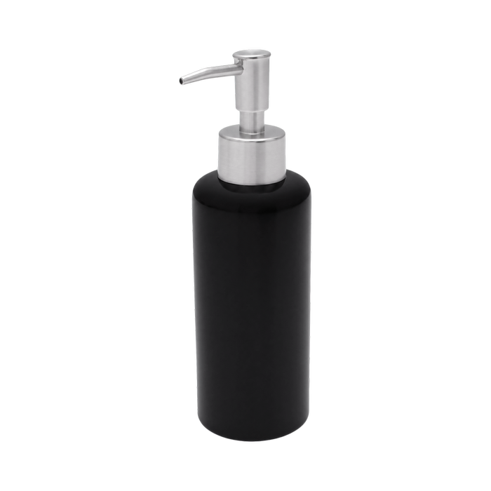 Estilo 60mm x 190mm Matt Black Basic Soap Dispenser