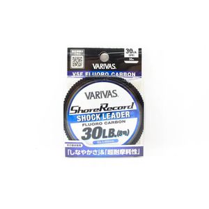Varivas Shore Record 30m VSF Fluorocarbon Shock Fishing Leader 30lb