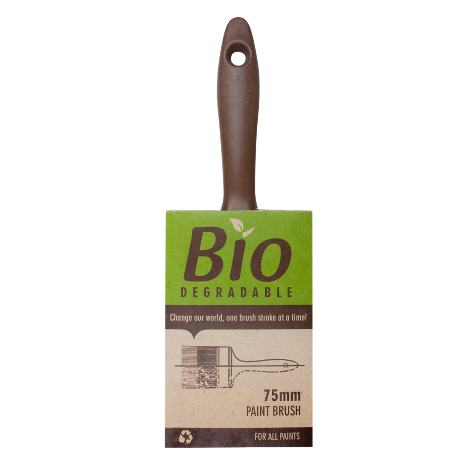 Bio Degradable 75mm Paint Brush product image