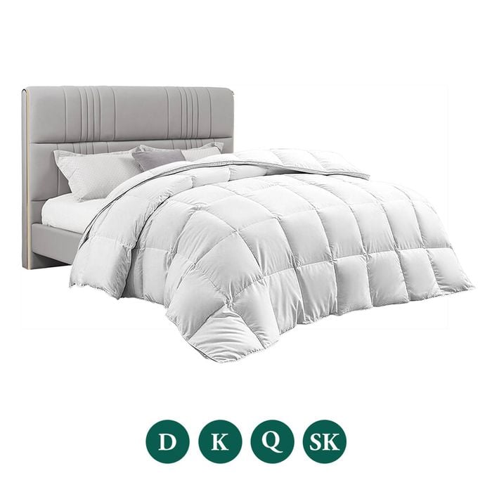 Zuni Microfiber Quilt 420gsm Duvet Doona Winter Summer Soft Quilt Double