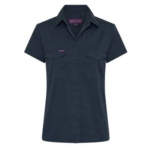 Green Hip Short Sleeve Shirt Gardener Green Size 10