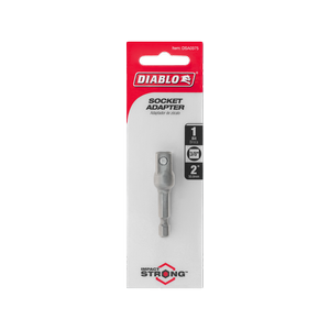 Diablo 3/8" 50mm Socket Adapter