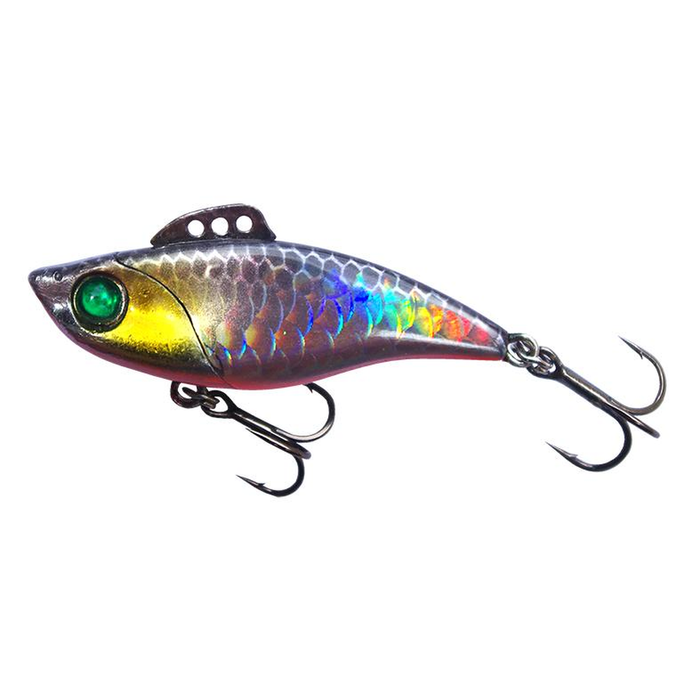 Profishent Ora Vibe 45mm Zinc Weight Metal Hard Body Fishing Lure Silver Scale Gold Orange