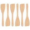 Argon Tableware Wooden Spatulas - 30cm - Pack of 6