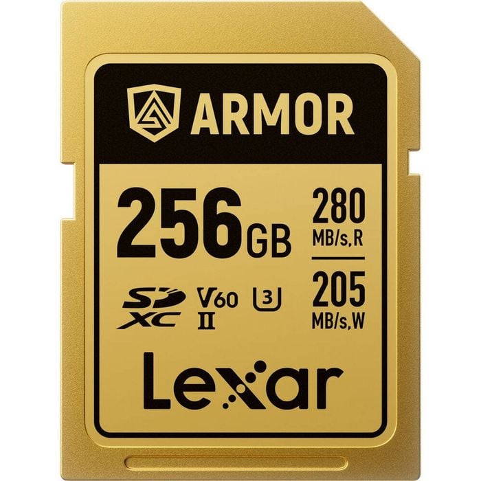Lexar Professional ARMOR Gold Pro SDXC UHS-II Card - 256GB