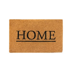 Madras Link 50 x 80cm Black Home Premium Coir Door Mat
