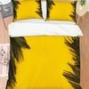 3D Yellow Leaves Quilt Cover Set Bedding Set Pillowcases 137