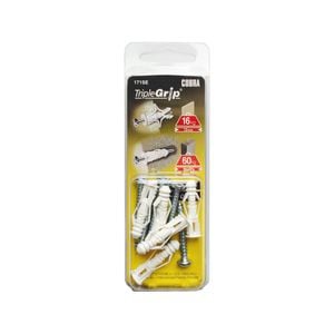 Cobra 4.0mm 171SE Triple Grip Anchor Screws - 5 Pack
