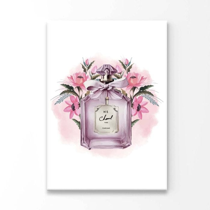 Pink Purple Perfume Print 100% Australian Made 60 x 90cm (Acrylic)