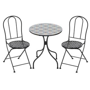 Marquee 3 Piece Mosaic Tile Bistro Setting