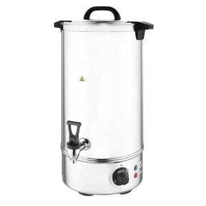 Apuro Manual Fill Water Urn Energy Saving Double Wall 10ltr 538x330mm Commercial Beverage Boiler