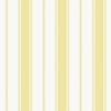 Heritage Stripe Yellow Wallpaper G68069,10m x 53cm