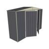 Build-a-Shed 3.0 x 0.8 x 2.3m Gable No Side Doors Shed - Grey