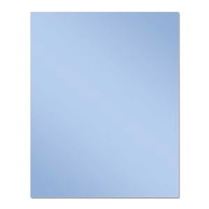 Trendy Mirrors 600mm Sky Blue Glass Splashback