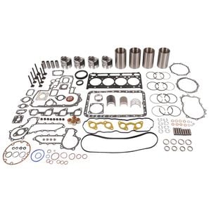 New Engine Rebuild Kit Overhaul Kit With Liners For Kubota V2203 Thomas Bobcat