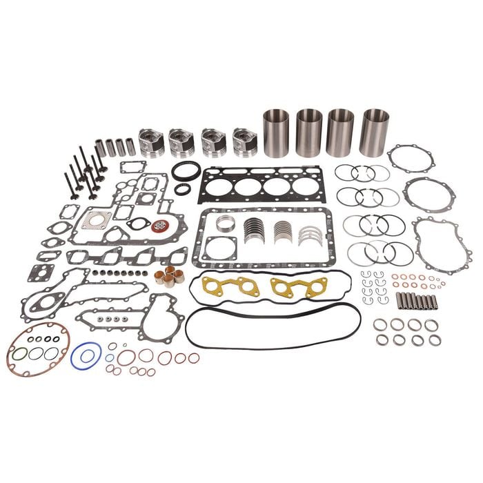 New Engine Rebuild Kit Overhaul Kit With Liners For Kubota V2203 Thomas Bobcat