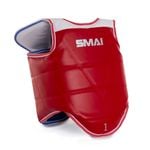 SMAI Taekwondo Chest Guard - Reversible - 4 - Red/Blue